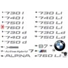 Bmw 7 F01 Etiketas Originalus 51147187121