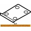 Bmw 7 F01 F02 F03 Aušintuvo Laikiklis Originalus 64117903903