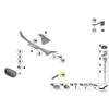 Bmw 7 F01 F02 F03 Kairės Apdailos Elementas Originalus 51137298873