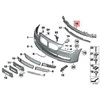 BMW 7 F01 F02 Šokų Slėginimo Atramuo Viršus Originalus 51118041609