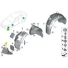 BMW 7 G11 G12 Dešinės Apatinė Danga Originalus 51757493368
