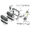 BMW 7 G11 G12 Šoninis Dešinys Vidinis Oro Šachtas Originalus 51747478836