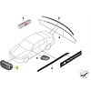 BMW 7 serija G11 G12 M Performance blizgus juodas priekinis kairysis groteles originalus