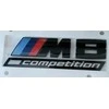 BMW 8' F91 F92 M8 Competition Galinis juodas ženkliukas bagažinės emblema 51148098328 Originali