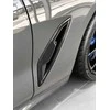 BMW 8 G14 G14 G15 G16 blizgus juodas sparno oro kanalo apdailos skydelis kairėje pusėje originalus 51138080613