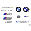 BMW 8 G14 G15 Modelio Raido Ženklu Galinės Durelės Originalus 51147446338
