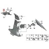 BMW A Pillar Trim Alcantara Dešinė 7 G11 G12 Originalus 51437392498