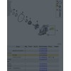 BMW A40 I01 K48 alyvos išleidimo angos kamštis 11117728742 Originalus