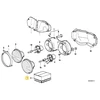 Bmw Abblendlichteinsatz Stufenrefl E21 E24 63121371331 Originalus