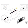 BMW Adhesinis Plėvelė Stogo Spoilerio Kairysis Originalus 51147332913