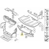 Bmw Aerodinamika Dešinė 6 E63 E64 51758041838 Originalus 51758041838