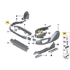 BMW Aklas Rivetas 5 F07 GT F10 F11 G30 F90 M5 G31 G32 52107042164 Originalus