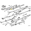 BMW Akumuliatoriaus laidas, neigiamas Originalus 12421719664 3' E30