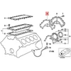 BMW Alpina X5 V8 E31 E32 E34 E38 E39 E52 E53 530i Tarpiklis 11141729836 Originalus