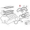 BMW Alpina X5 V8 E31 E32 E34 E38 E39 E52 E53 530i Tarpiklis 11141729836 Originalus