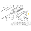 Bmw Apsauginė Durelių Užraktas E46 E90 E91 E92 E93 E60 E61 X3 Originalus 51168200678