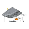 BMW Atsarginiai elektros mašinų elektronikos komponentai originalūs 12369494405 X5 F15