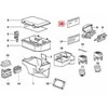 BMW Aufkleber 8 E31 07 1989 05 1999 Originalus 61138354098