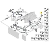 BMW Aušinimo Skysčio Žarna 5 F10 F11 7 F01 F02 Originalus 17127580962
