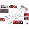 BMW Aussenspiegelkappe Carbon Rechts Originalus 51142354960