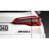 BMW bagažinės logotipas Juodas ženkliukas 2020 51142472838 Originalus