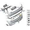 BMW baigimo galinis rūko žibintas 51127320815
