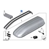 BMW Baltos spalvos juostelės stogo dėžei MINI 320L 51142336751