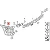 BMW Bumperio Gairės Dešinė 3 E90 51127906506