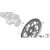 BMW Svorinio Sraigto Daviklis G30 F90 F06 F12 F13 G11 G12 G14 F91 G15 F92 G16 F93 I01 F15 F85 G05 F16 F86 G06 G07 RR11 RR12 RR31 K67 K69 K80 K81 K82 K83 K84 Originalus 13628623437