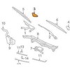 BMW Dangos Kevalas 7 E65 E66 E67 Originalus 61617008973