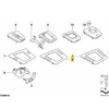 BMW depozitinės dėžutės dugno panelės dydis originalus 51168200820