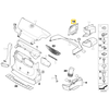BMW Dešinė Oro Šachto Stiklinė 3 E46 1999 2006 Originalus 51717892798