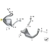 BMW Dešinė Rankenos Apsauga K80 K81 F 750 GS F 850 GS Originalus 32718563804
