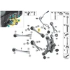 BMW Dešinė Žemutinė Galinė Pakabos Valdymo Šaka I8 I12 I15 Originalus 33326862216