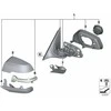 Bmw Dešinės Palaikymo Žiedo 51167308644 Originalus