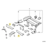 BMW Dešinės Priekinės Sėdynės Konsolė E36 1990 1999 Originalus 41118119292
