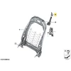 BMW Dešinės Sėdės Atleidimo Dangtelis G14 G15 2017-2019 Originalus 52107443304