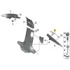 BMW Dešinės Stulpelio C Dangtelis 5 G30 F90 M5 Originalus 51437384536