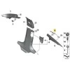 BMW Dešinės Stulpelio C Dangtelis 5 G30 F90 M5 Originalus 51437384536