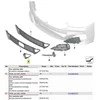 BMW Dešinioji Oro Įleidimo Angos Apdaila G14 G15 51118074802