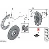 BMW Dešinysis Suportų Korpusas F40 F44 X1 X2 Originalus 34106888630