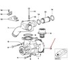 BMW Dichtung Asbestfrei E36 Z3 11511318287 Originalus