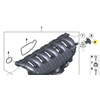 BMW Drucksensor 1 E88 3 E90 F30 F10 G30 Originalus 13628644432