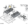 Bmw Drucksensor 5 G30 7 G11 LCI Originalus 13628043682