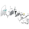 BMW Durų Rankena Bell Housings F45 F46 F48 F39 F15 F85 F16 Originalus 51217304727