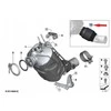 BMW Atskiriamasis elementas F20 F21 F30 F31 Originalus 18308589078
