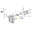 BMW E10 E12 E21 E23 E23 E24 E28 durų spynelės buferis Originalus 51211809735