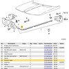 BMW E21 315 316 318 318i 320 320i 323i Sedanas Bowdeno trosas originalus 51231827318