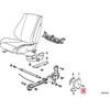 BMW E24 Coupe Push-Button OEM 52101968334 originalus