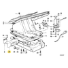 Bmw E30 3' Abdeckung 1985 1991 Originalus 11131309429